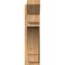 Ekena Millwork Merced Slat Rough Sawn Outlooker, Western Red Cedar, 8"W x 28"D x 32"H OUT08X28X32MRC06RWR - alternate 2